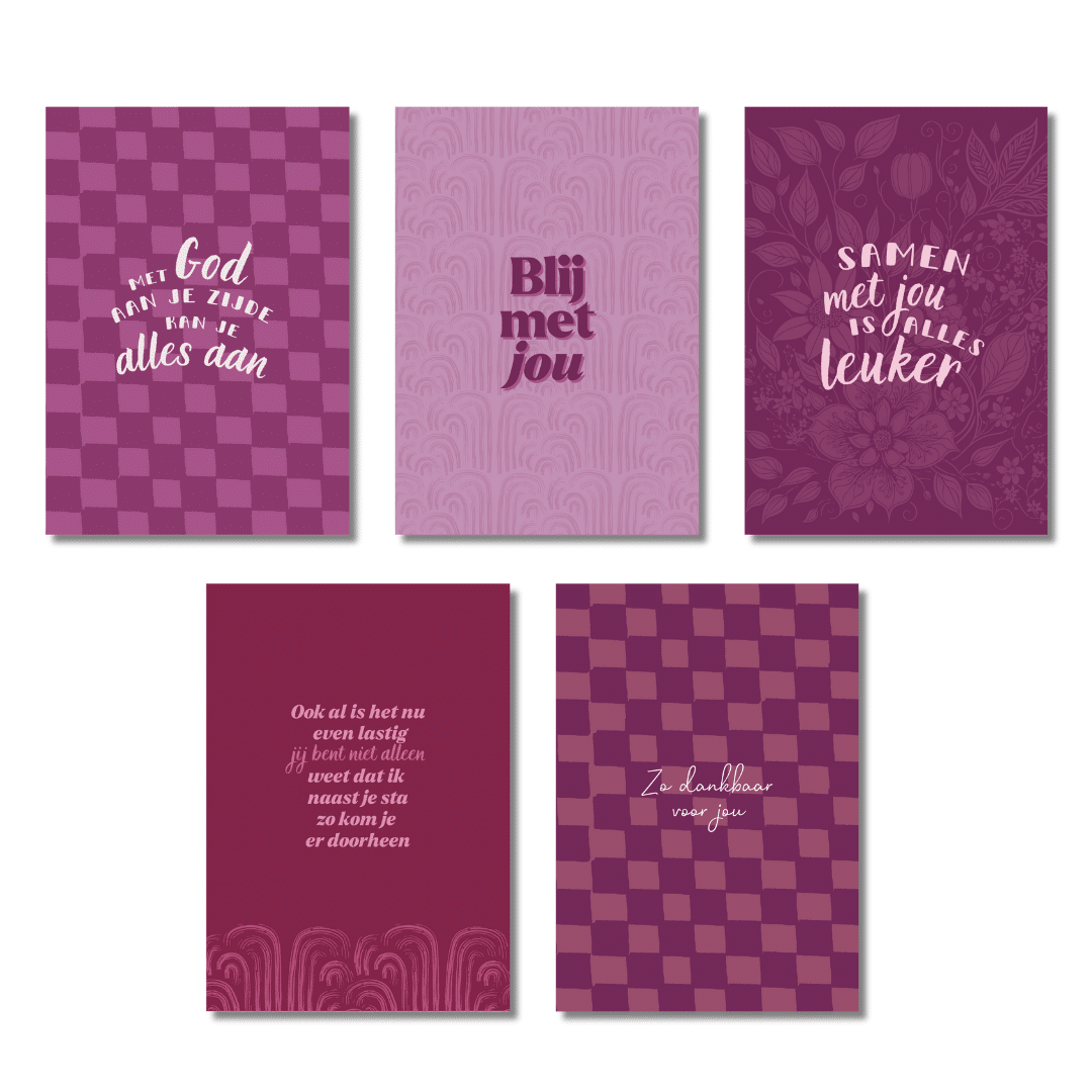 Kaartenset Villavie X Dagelijkse Broodkruimels - Afbeelding 2