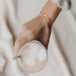 Gouden armband - Your Grace is Enough - Kruis - UITVERKOCHT